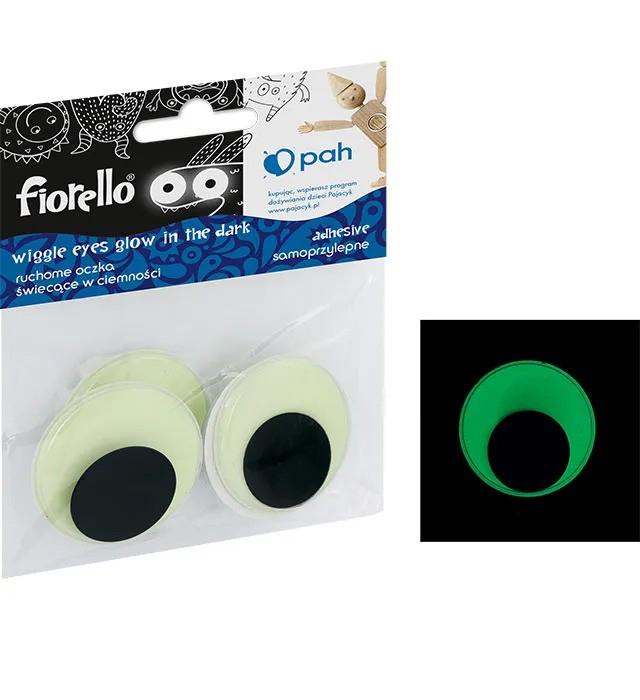 Ochisori Fosforescenți Fiorello 40mm Set 4 Buc