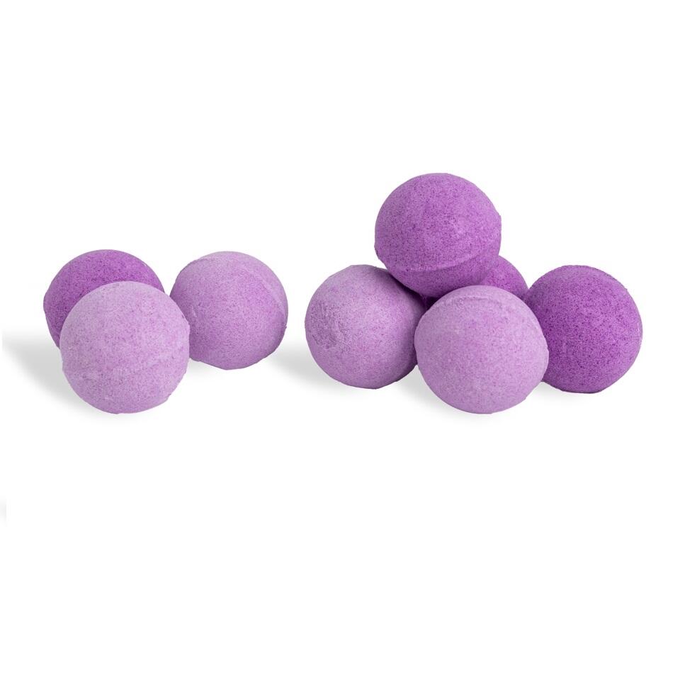 Set 8 Bile Efervescente Baie Mov Crush Martinelia