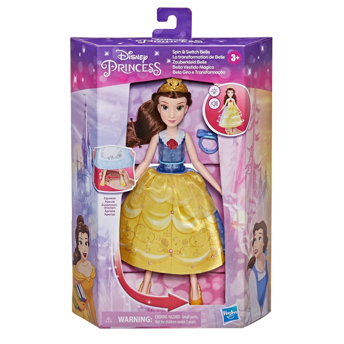 Papusa Spin and Switch Belle, Disney Princess