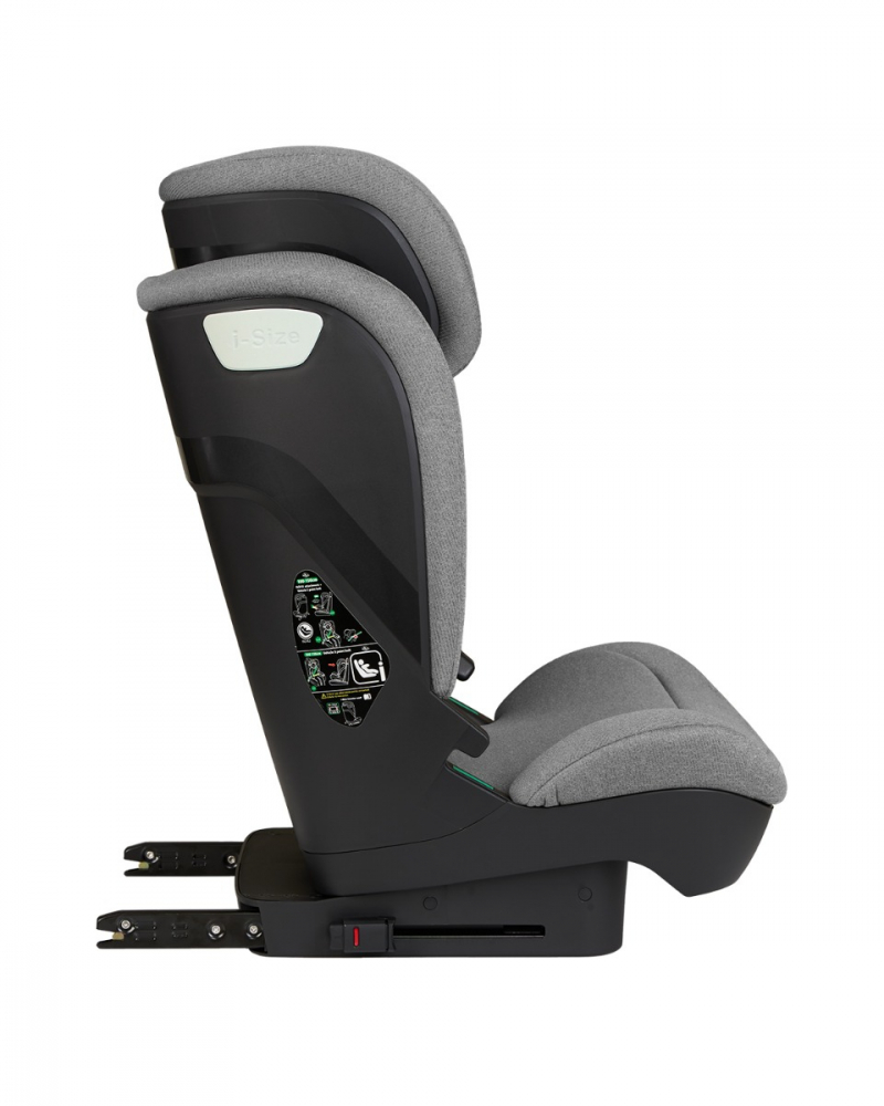 Scaun Auto Kikkaboo i-Scunt Grey, i-SIZE, Isofix - imagine 5