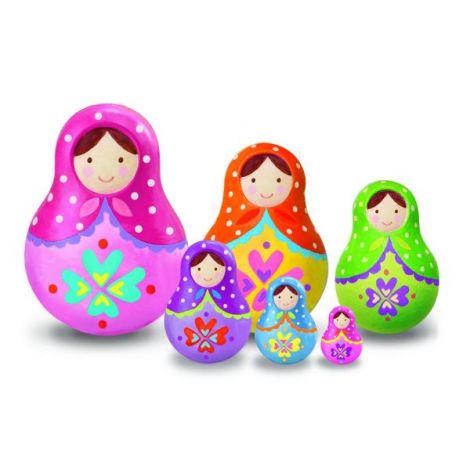 Set Pictură Matrioshka 4m | Creativitate - imagine 3