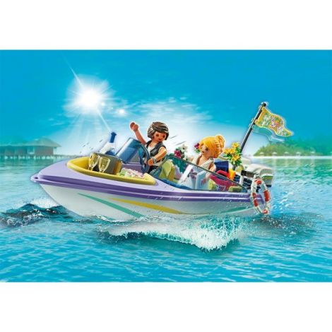 Playmobil Barca de Viteză - Aventura în Luna de Miele - imagine 2