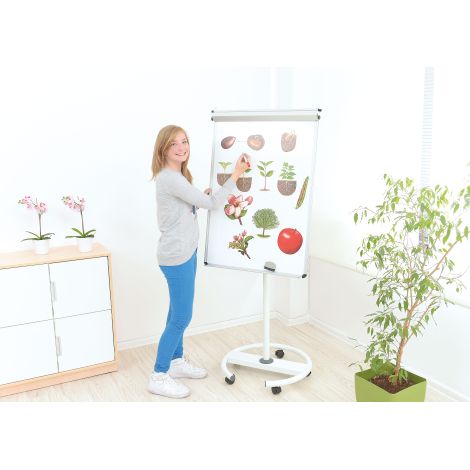 Tabla alba magnetica cu suport Moje bambino - imagine 6
