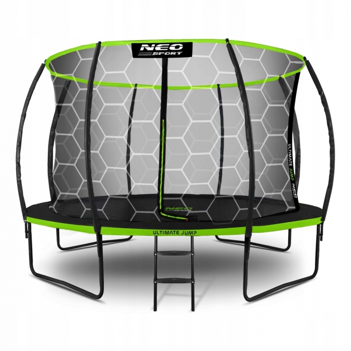 Trambulina Gradina Neo-Sport 374 cm cu Plasa Interioara - imagine 2