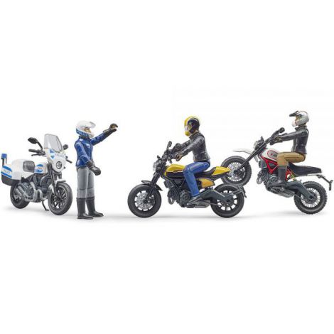 Motocicleta Politie Ducati Scrambler Bruder - imagine 3