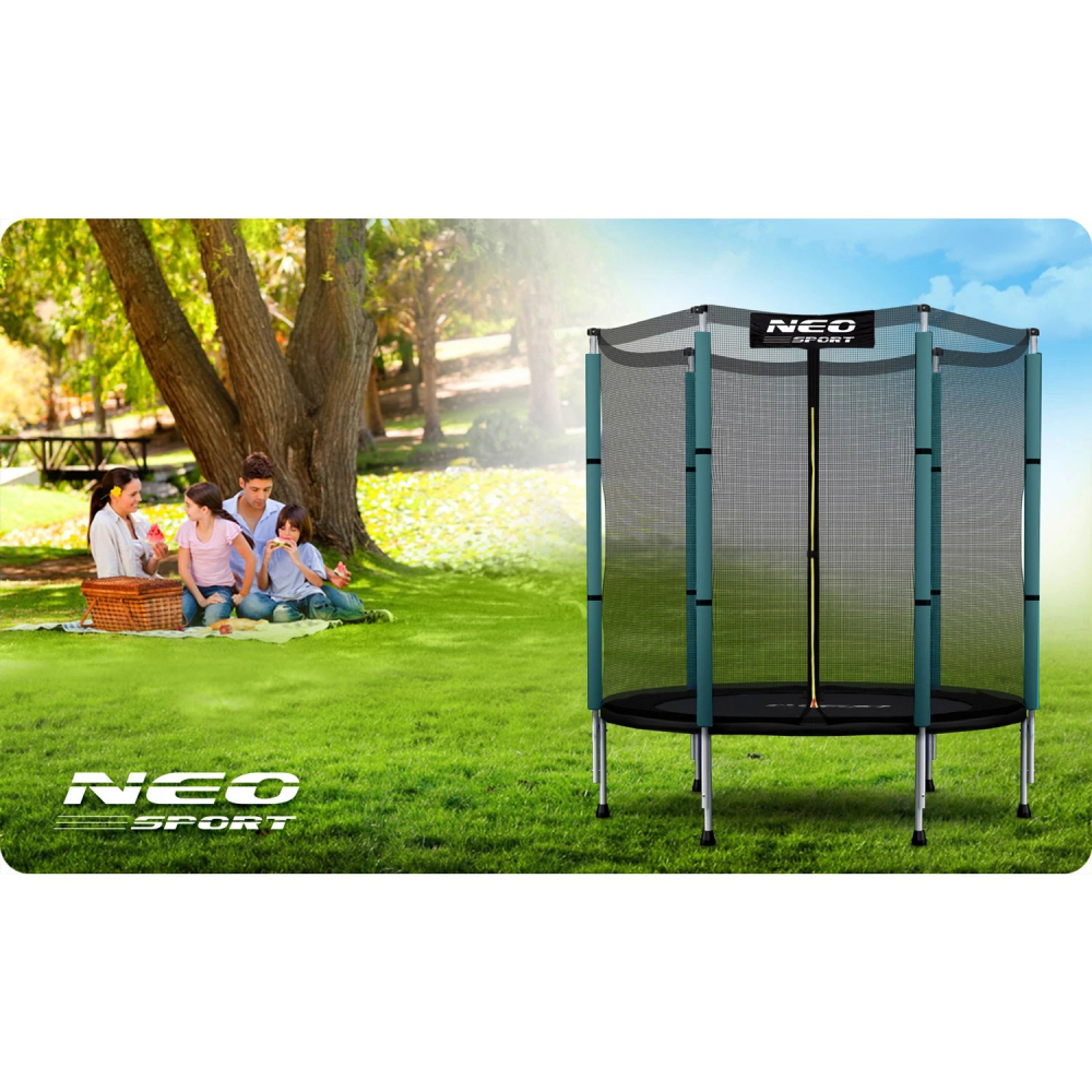 Trambulina Neo-Sport 140 cm cu Plasa - imagine 6
