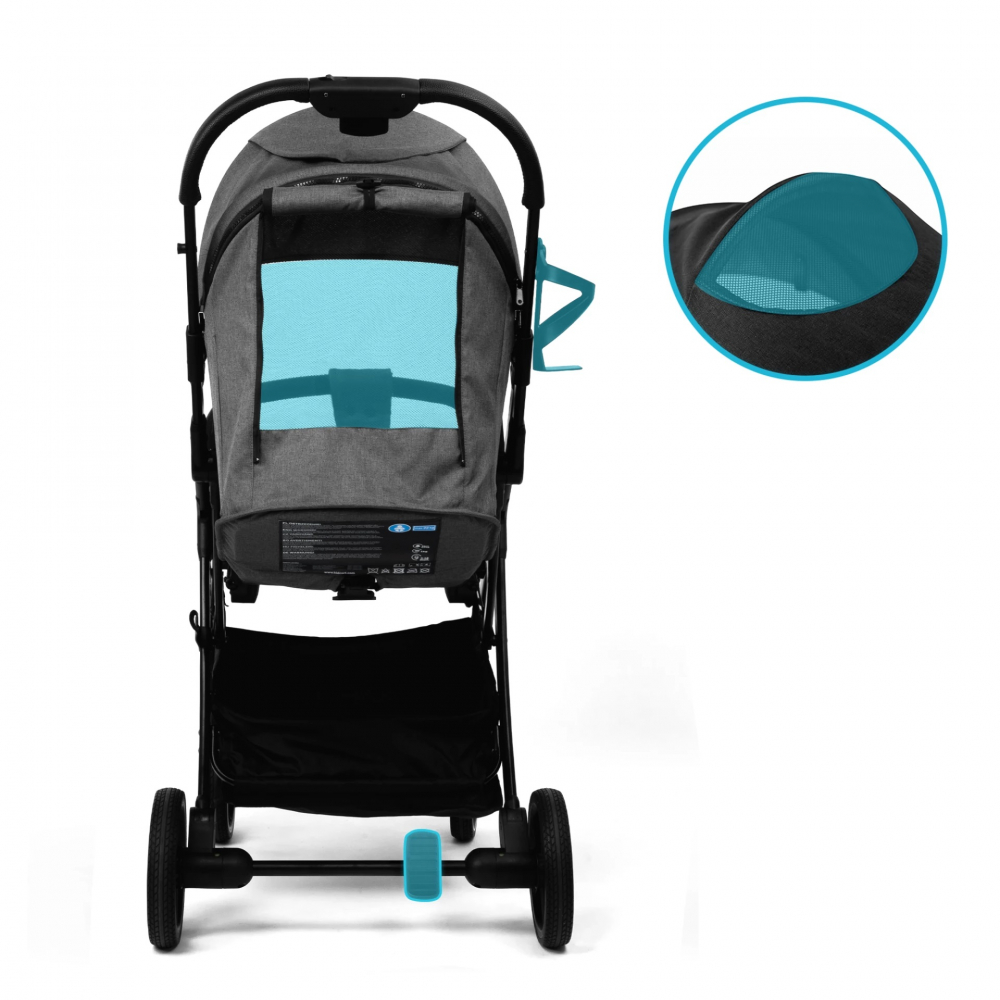 Carucior Kidnort Pliere Compacta si Suspensie - imagine 4