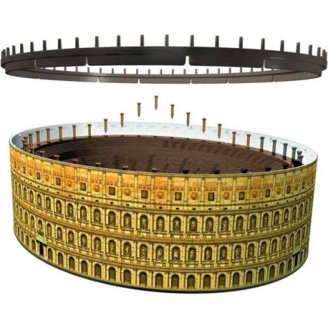 Puzzle 3D Led Colosseum Ravensburger 216 piese - imagine 4