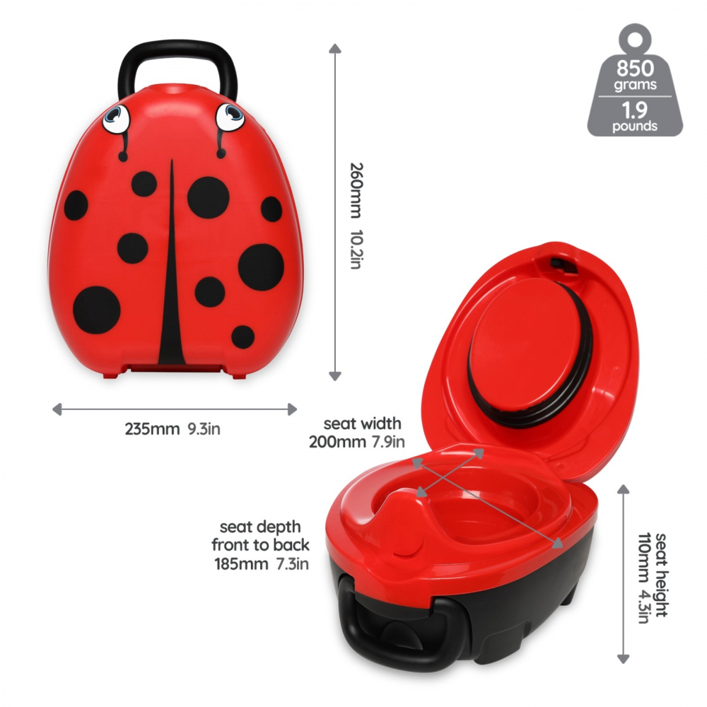 My Carry Potty Gargarita - Olita Portabila Anti-Scurgeri - imagine 4