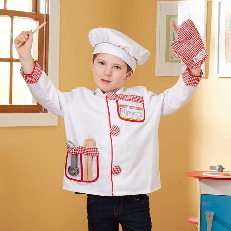 Costum Bucătar Șef Melissa & Doug Joc Rol - imagine 6