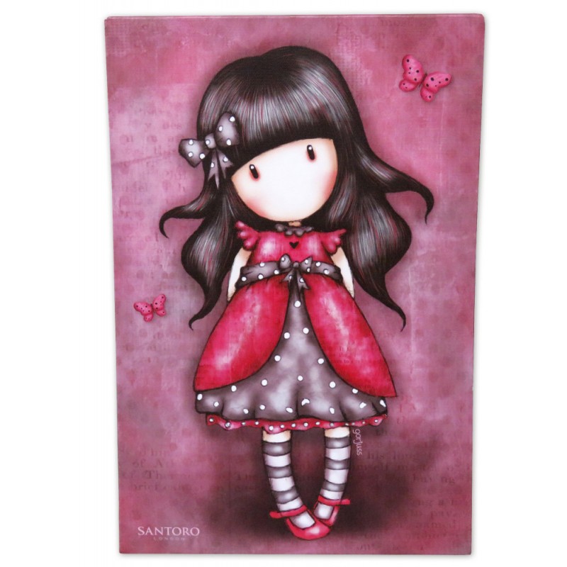 Tablou Canvas Gorjuss Ladybird 19x29 cm