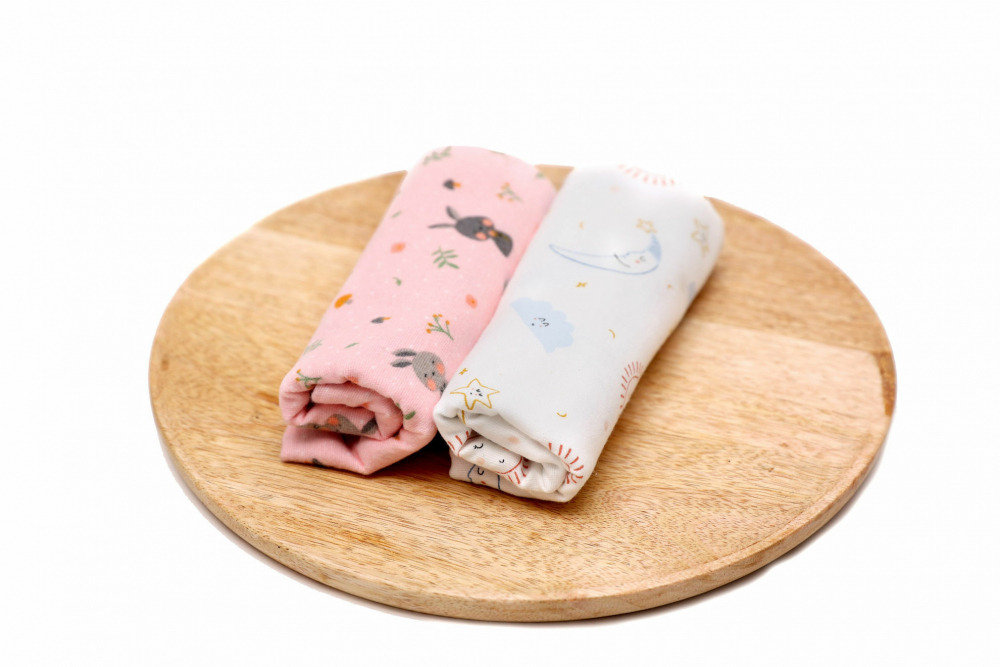 Set 2 Scutece Finet Bebelusi KidsDecor 70x70 cm - imagine 5