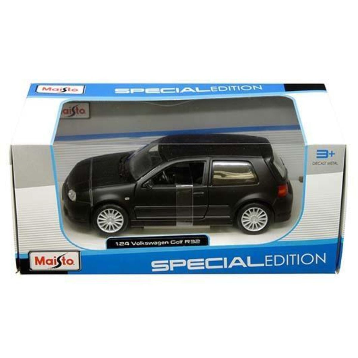 Maisto VW Golf R32 1:24 Negru | Diecast Metal