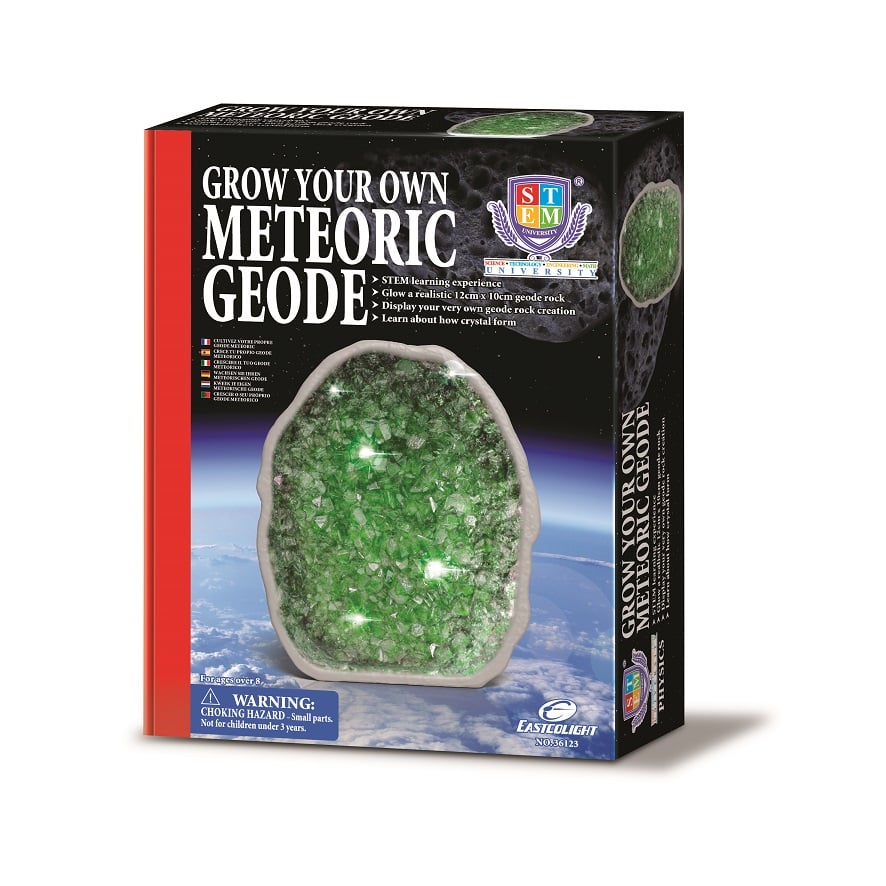Set Eastcolight Crează Geode Verde | Joc Educativ 10+