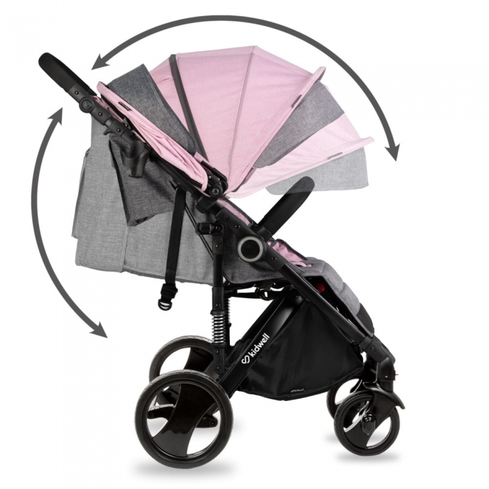 Carucior Sport Kidwell Carell Pink, 3 in 1 - imagine 5