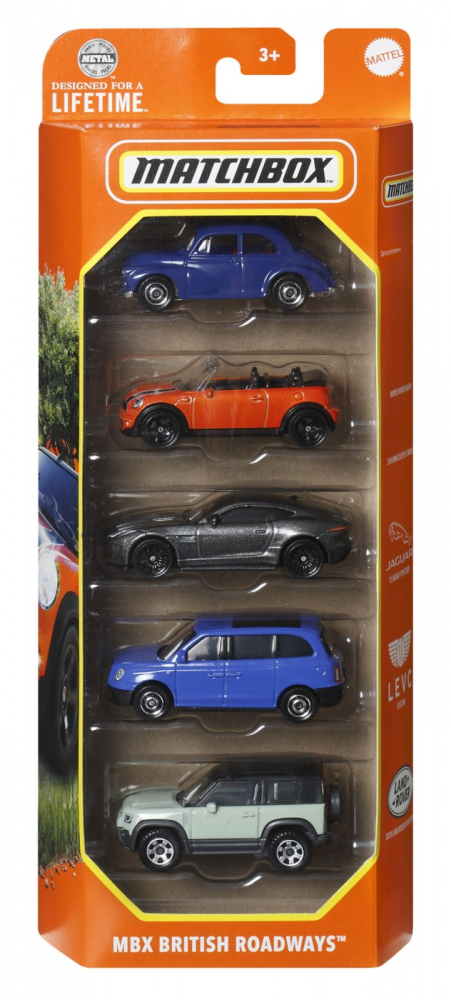 Set 5 Masinute Matchbox MBX British Roadways 1:64