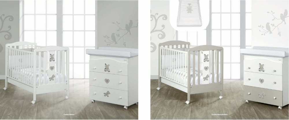 Comoda bebe 4 sertare Tuo, Raffaello - imagine 3