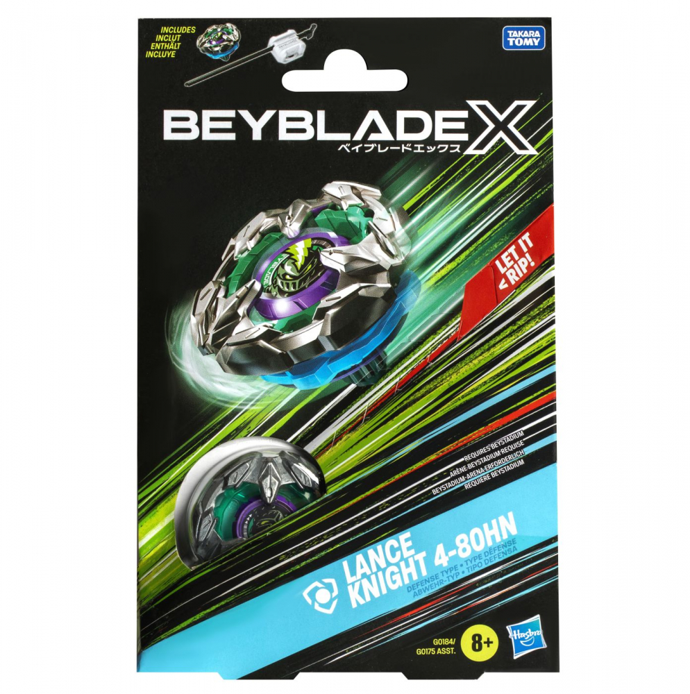 Beyblade X Set Lansator si Roata Lance Knight Hasbro