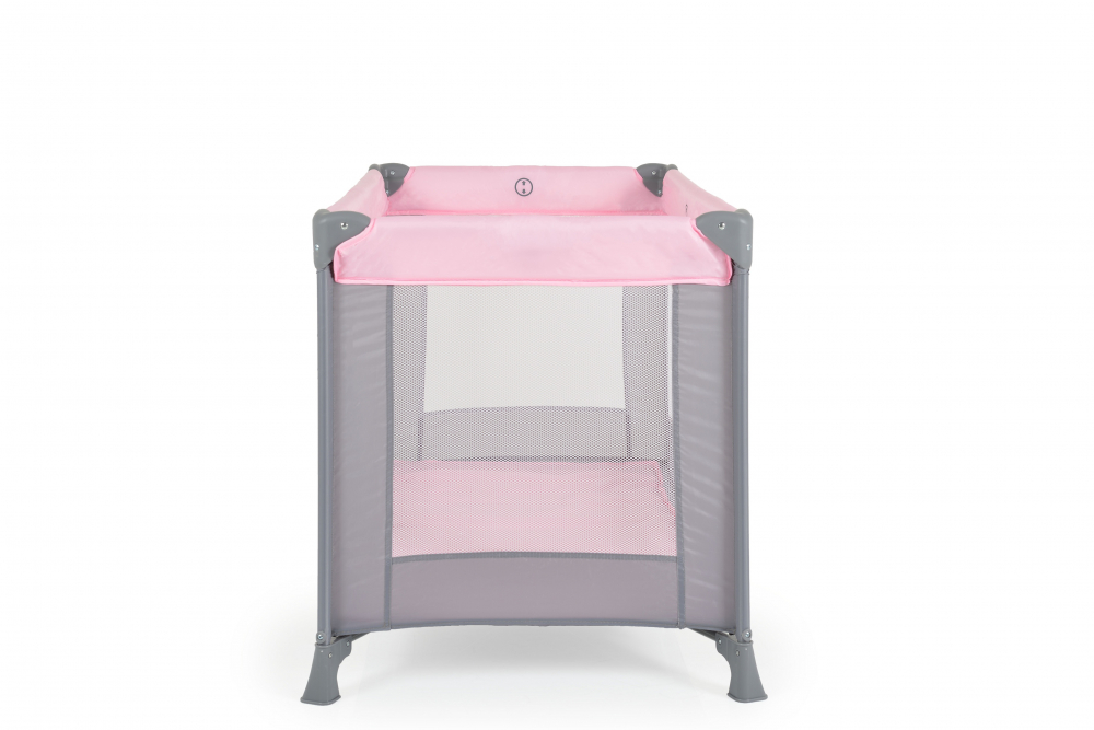 Patut pliabil Moni Solo Pink, cu accesorii incluse - imagine 5