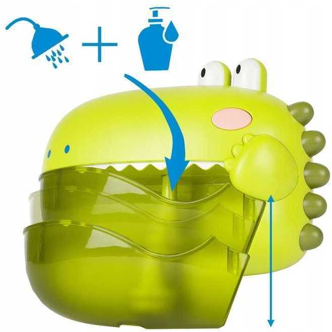 Jucarie Baie Crocodil Baloane Sapun Ikonka - imagine 6
