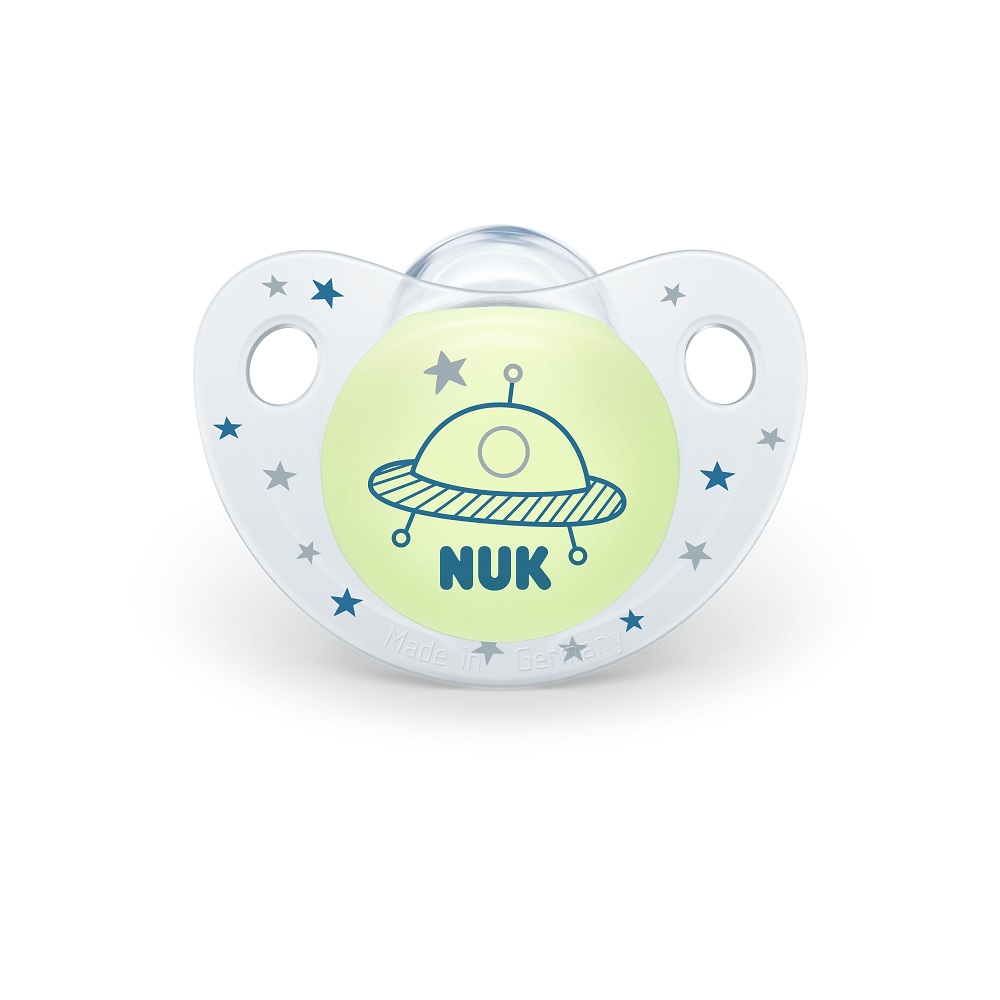 Suzeta NUK Night & Day Silicon M3 18-36 luni