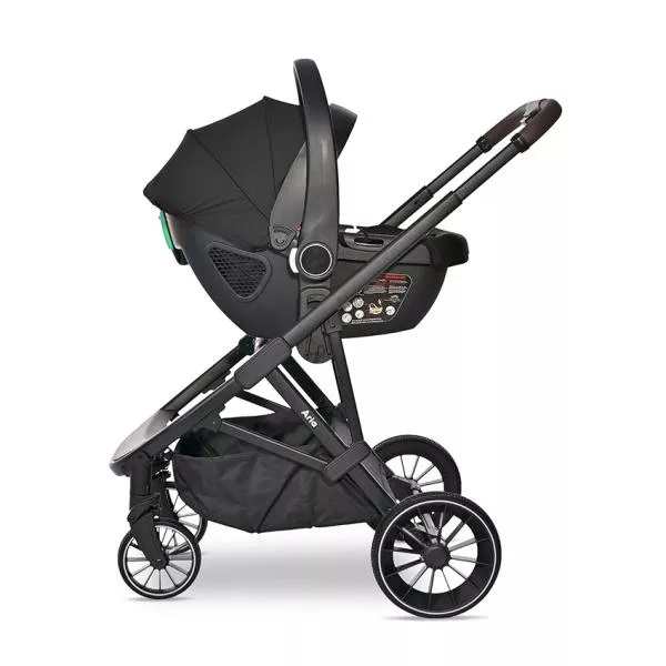 Lorelli Aria 3in1 Grey - Carucior complet cu scaun auto