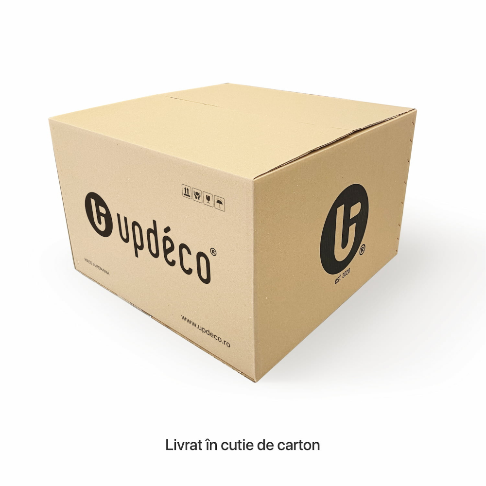 Taburet Updeco XL Zebra - Confort și Design Modern - imagine 4