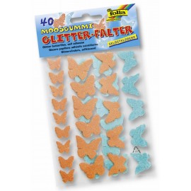 Set 40 Figurine Neopren Fluturi Folia Paper