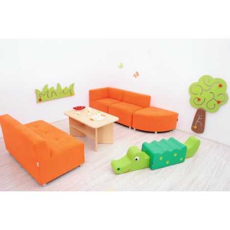 Coltar Flexi Orange 35 cm Moje Bambino - imagine 3