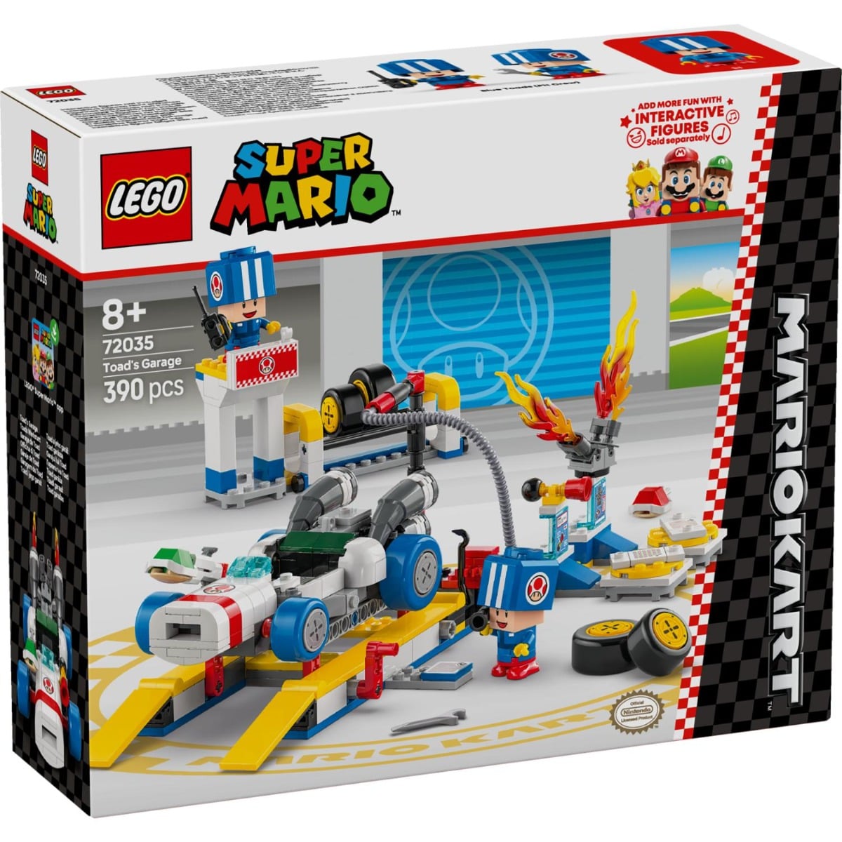 LEGO 72035 Garajul Lui Toad | Mario Kart