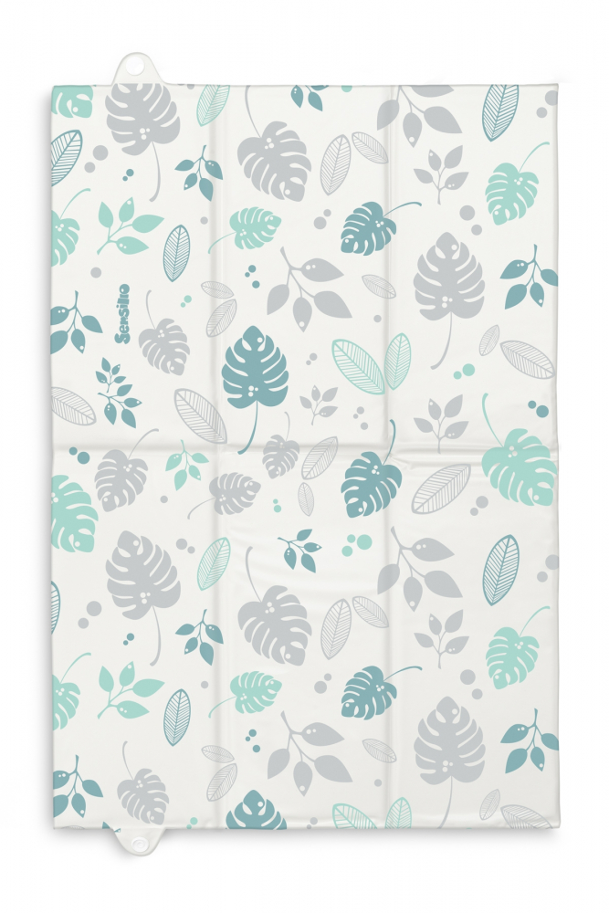 Saltea infasat pliabila Sensillo Floral blue