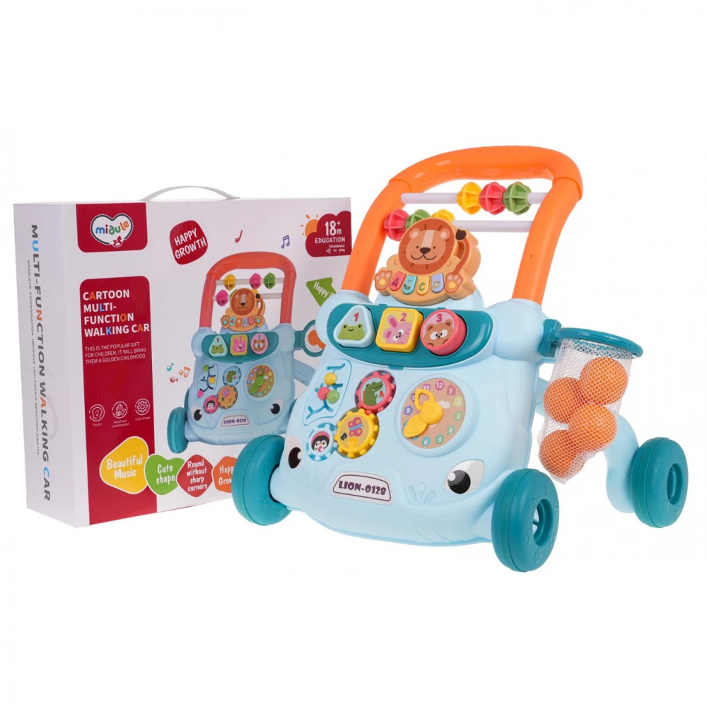 Antepremergator Ramiz Blue cu Activitati Educative - imagine 6