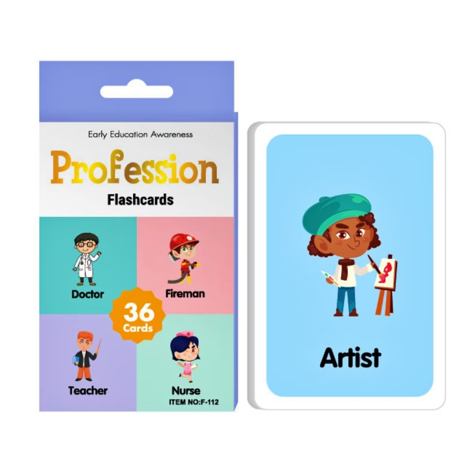 Set 36 Carduri Profesiii Engleza Amacs