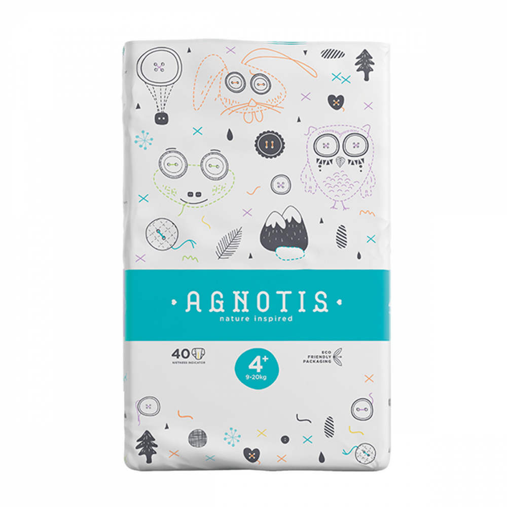 Scutece Agnotis Hipoalergenice 4+, 9-20kg, 40buc - imagine 7