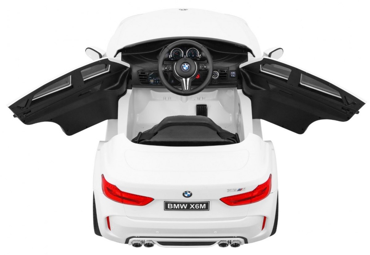 Masinuta Electrica BMW X6M Alb pentru Copii - imagine 9
