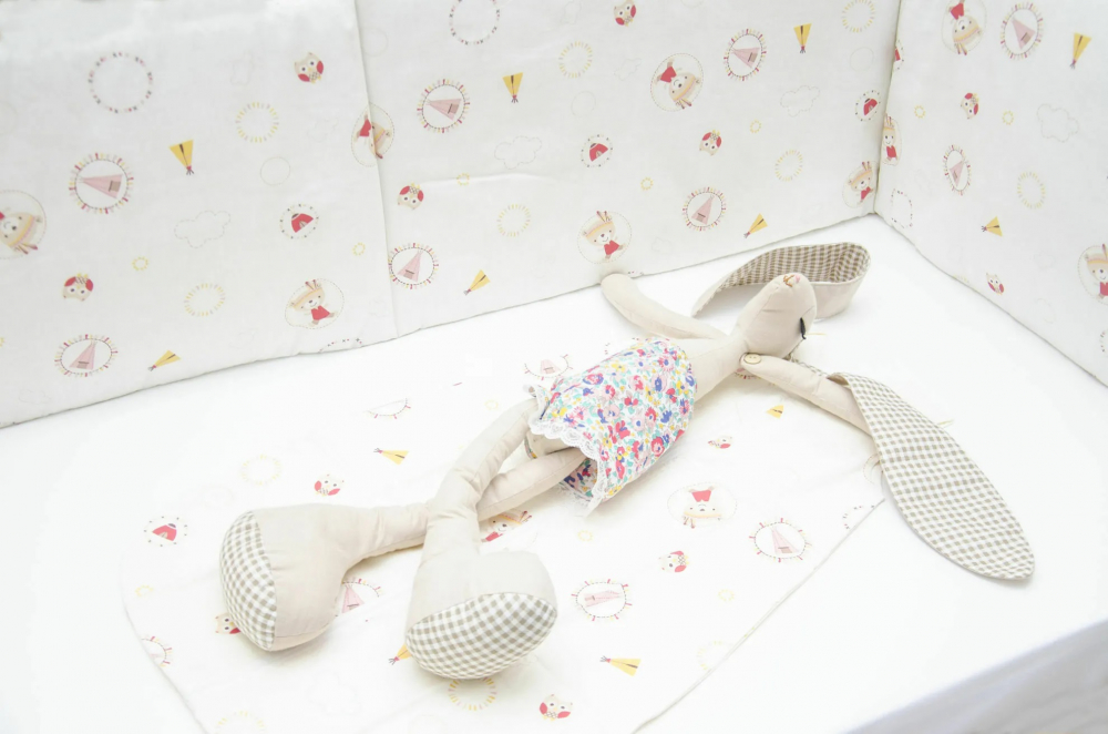 Set protecții pătuț Mici Indieni KidsDecor - imagine 3