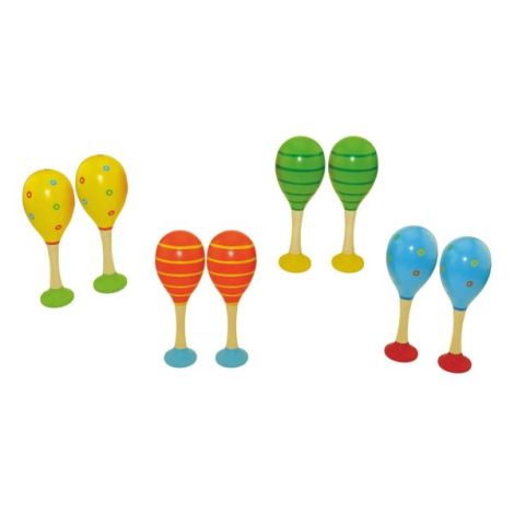 Maracas din lemn Woodyland | Jucarie educativa