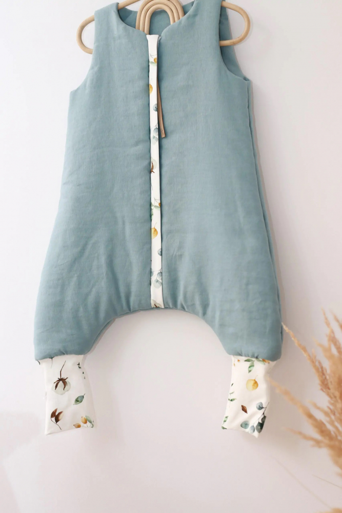Sac de Dormit Babyly Sea Blue, 2-2.5 Tog, 1-2 Ani - imagine 5