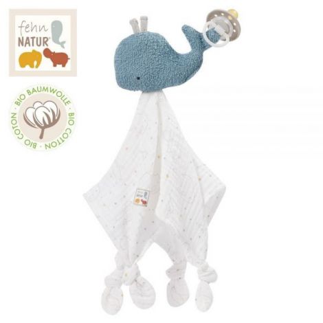 Jucarie Doudou Balenuta Fehn - 0+ luni