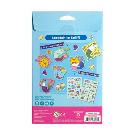 Abtibilduri Parfumate Mermaid Party Ooly - imagine 3