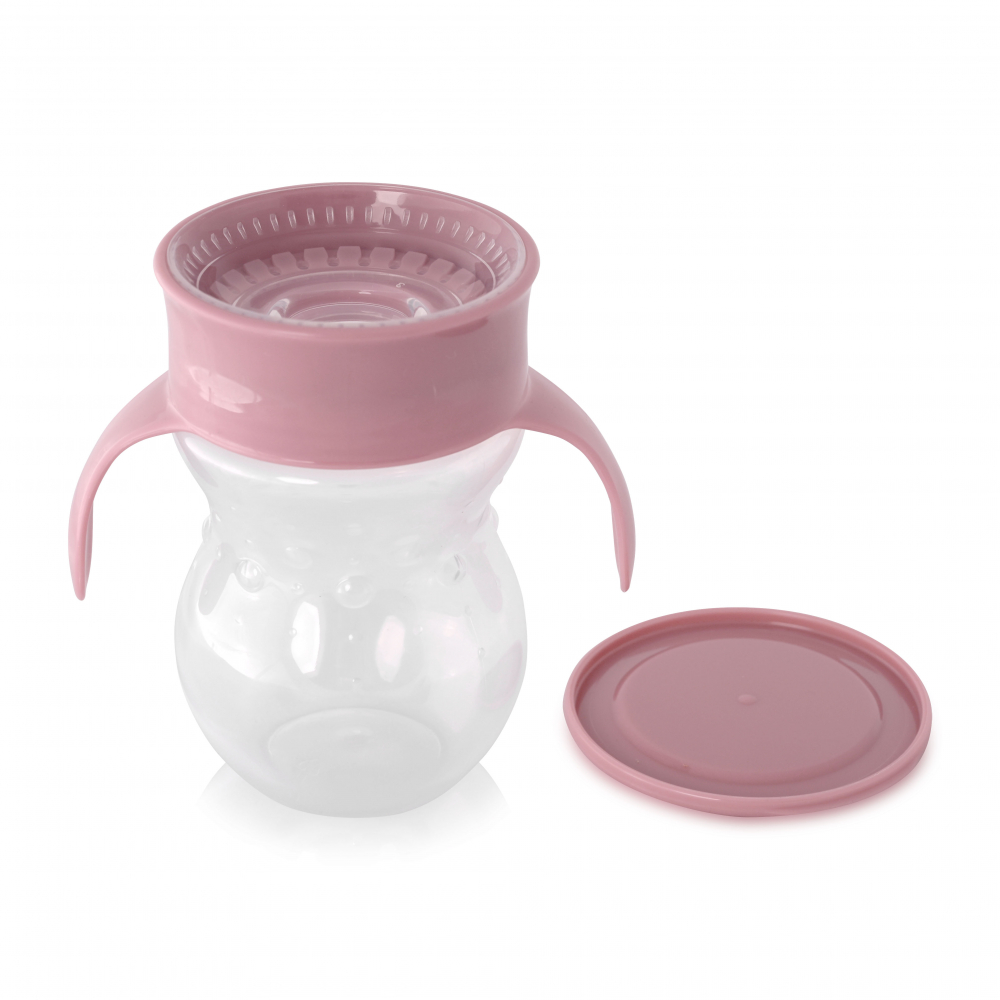 Cana Anti-Varsare Lorelli 360° Pink, 12 luni+