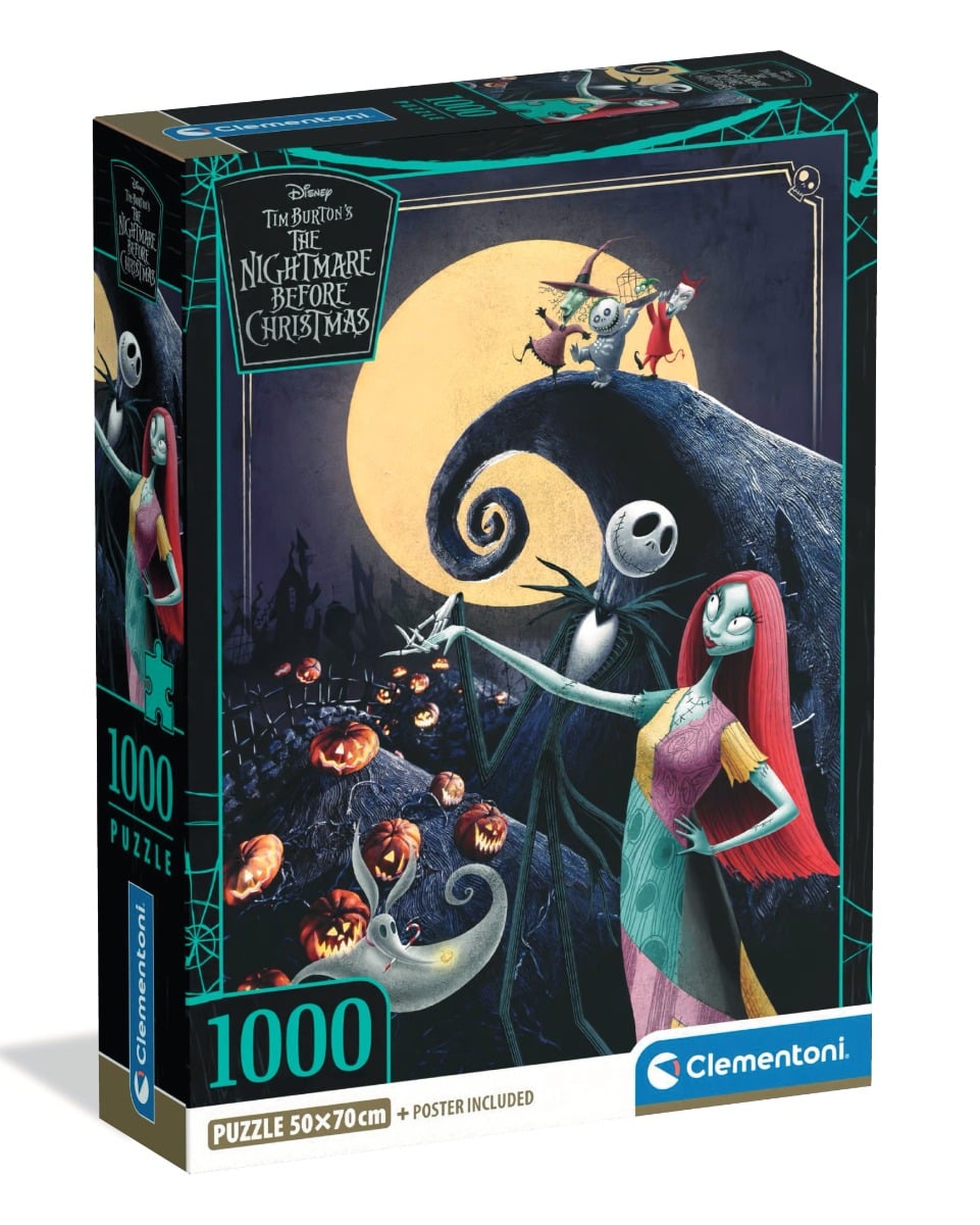 Puzzle Clementoni The Nightmare Before Christmas 1000 piese