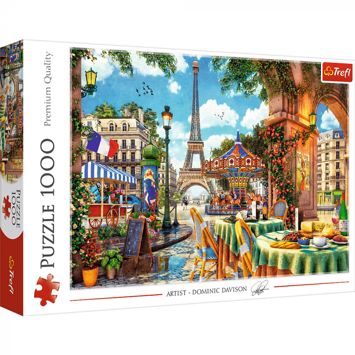 Puzzle Trefl 1000 Dimineata Pariziana | Relaxare
