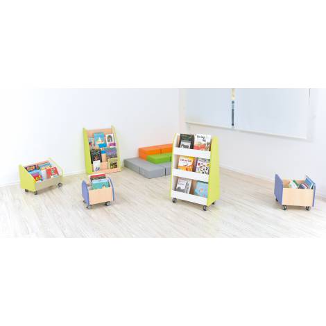 Stand mobil Quadro dublu Verde Lime | Moje Bambino - imagine 6