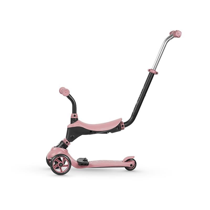 Trotineta 3in1 Qplay Sema Roz | Design Evolutiv - imagine 2