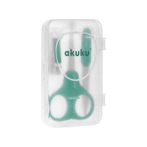 Kit manichiura Akuku Verde, siguranta pentru bebelusi