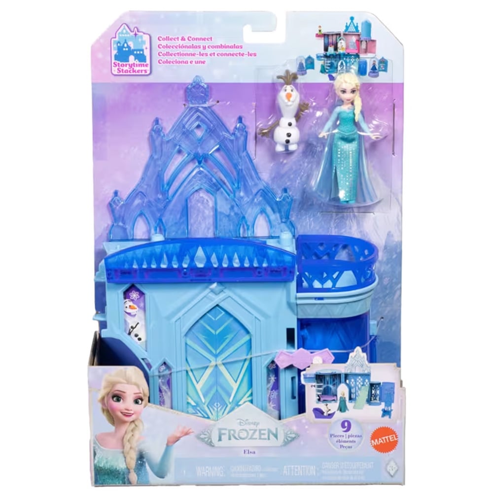 Set Palatul de Gheață Elsa Disney Frozen cu Păpuși