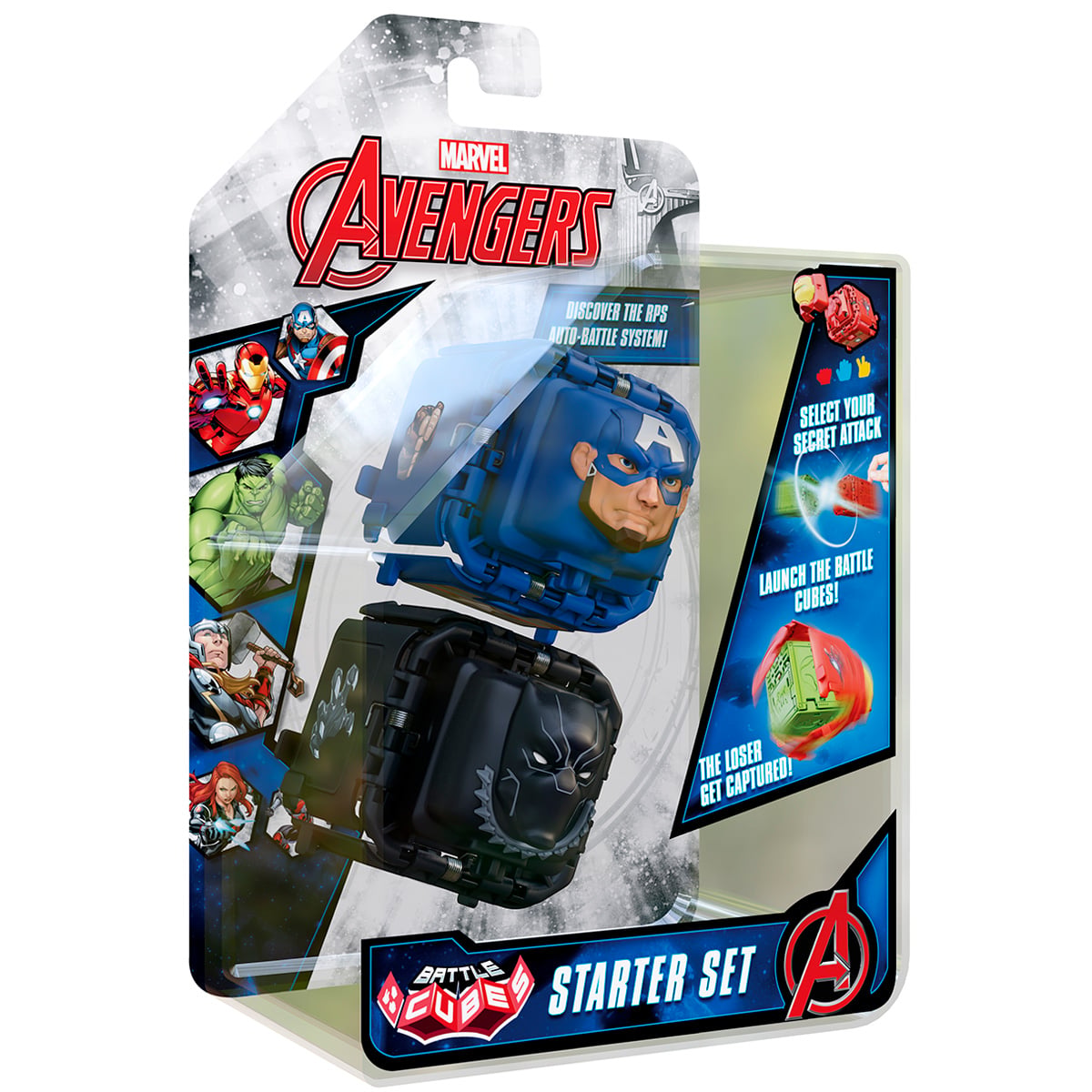 Battle Cubes: Captain America vs Black Panther