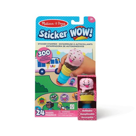 Sticker WOW Inghetata Melissa & Doug | Joc Creativ