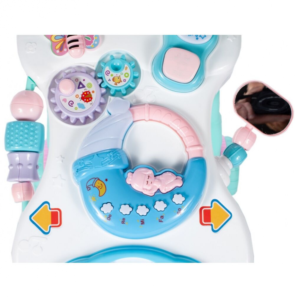 Antepremergator Blue Moon Malplay cu Tablita de Scris - imagine 11
